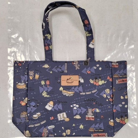 Waterproof Taiwan Medium Tote Shoulder Handbag